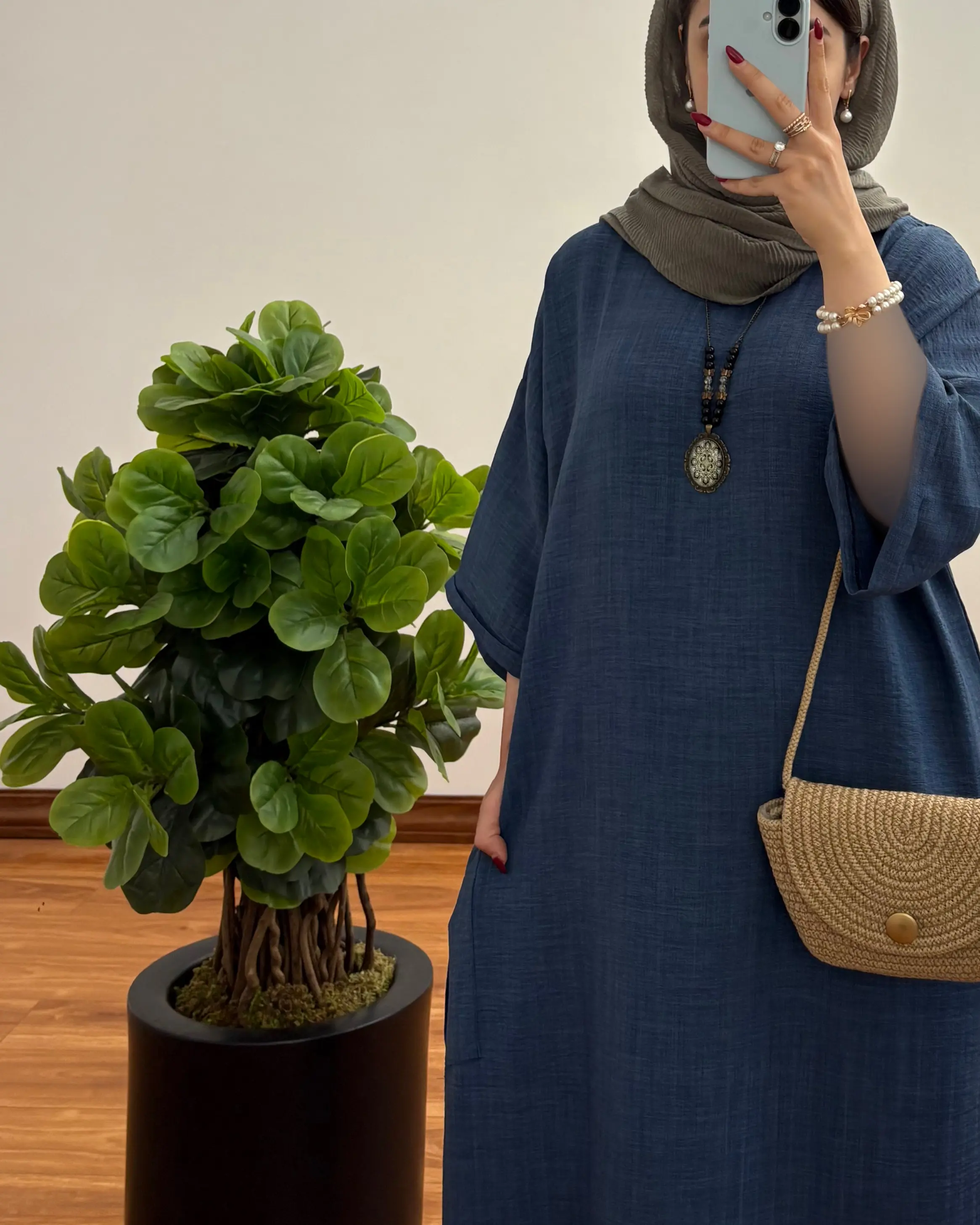 مانتو کفتان نارنج